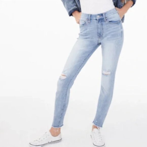 Light Wash Jegging Distressed size 3 / S main image 1